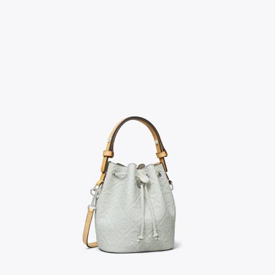 Tory Burch T Monogram Pebble Mini Bucket Bag