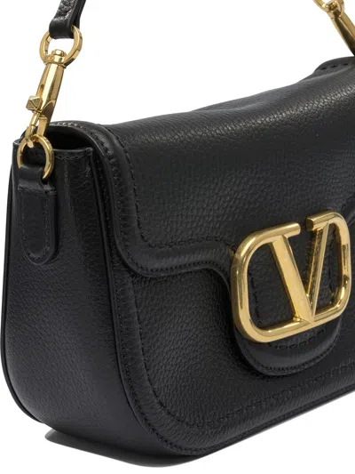 Valentino Garavani Midnight Blue Leather Alltime Shoulder Bag