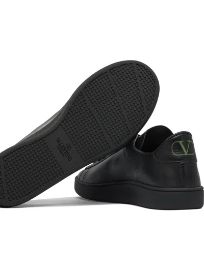 Valentino Royco Signature Brass Vlogo Low-top Sneakers