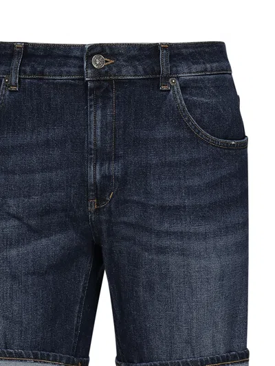 Dondup Derick Stretch Denim Blue Bermuda Shorts
