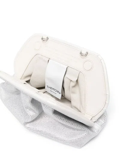 Themoirè Tia Clutch Bag Decorated With Crystals