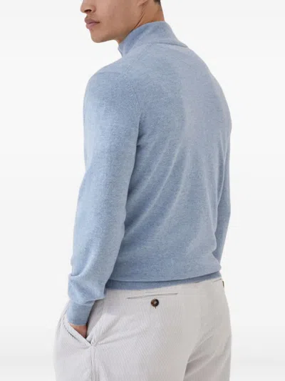 Brunello Cucinelli Cashmere Sweater In Blue