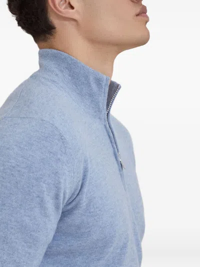 Brunello Cucinelli Cashmere Sweater In Blue