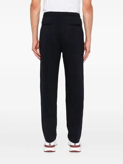 Brunello Cucinelli Cotton Sweatpants Mid-rise Waist In Black