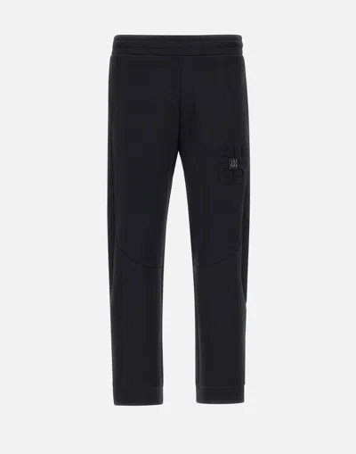 Hugo Boss Hugo Black Cotton Jogger Pant In Black