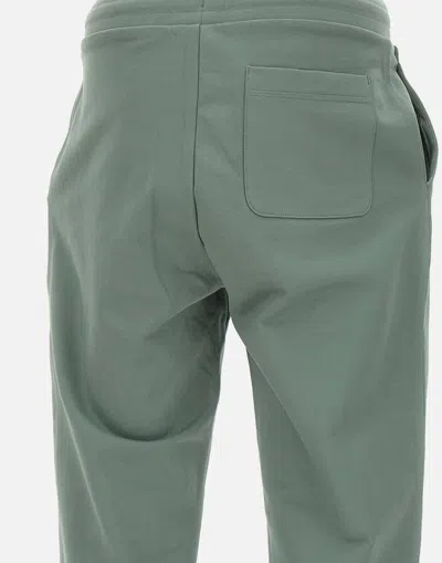 Hugo Boss Hugo Dilibero Sage Green Cotton Jogger Pant In Green