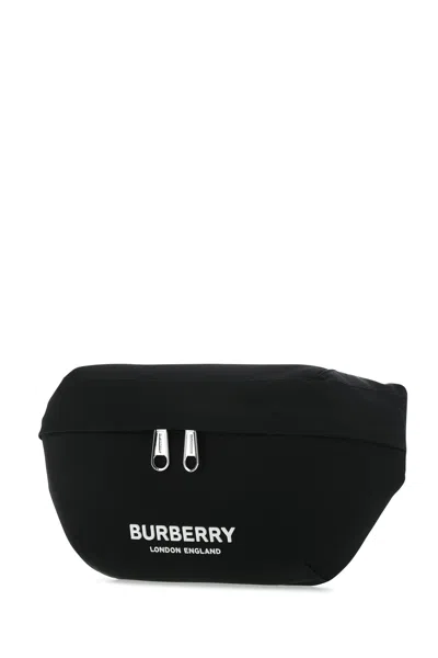 Burberry Men Black Nylon Sonny Belt Bag