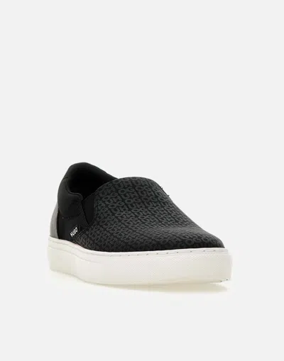 Hugo Boss Hugo Morrie Slon Black Sneaker In Black
