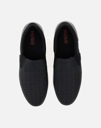 Hugo Boss Hugo Morrie Slon Black Sneaker In Black