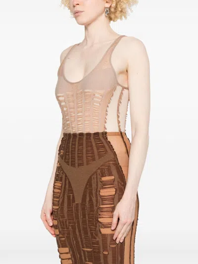 Diesel Cotton Blend Bodysuit