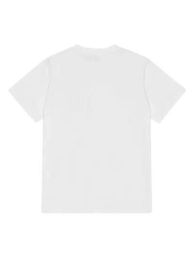 Ganni Women Teddy Organic Cotton T-shirt In White