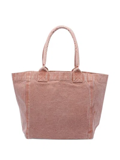 Isabel Marant Small Yenky Embroidered Logo Tote