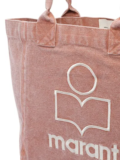 Isabel Marant Small Yenky Embroidered Logo Tote