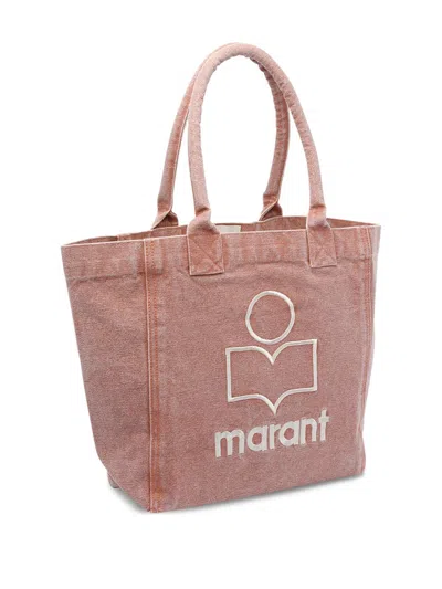 Isabel Marant Small Yenky Embroidered Logo Tote