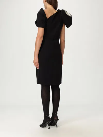 Max Mara Dress Woman Black In Black