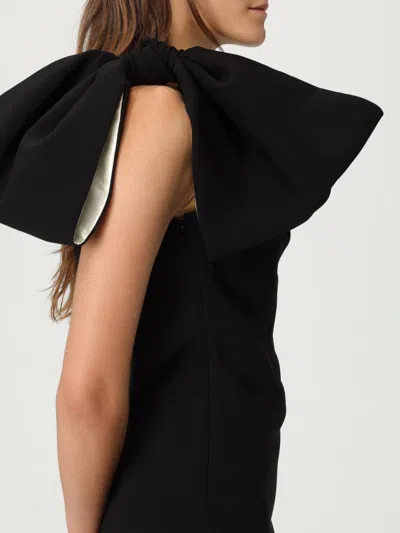 Max Mara Dress Woman Black In Black