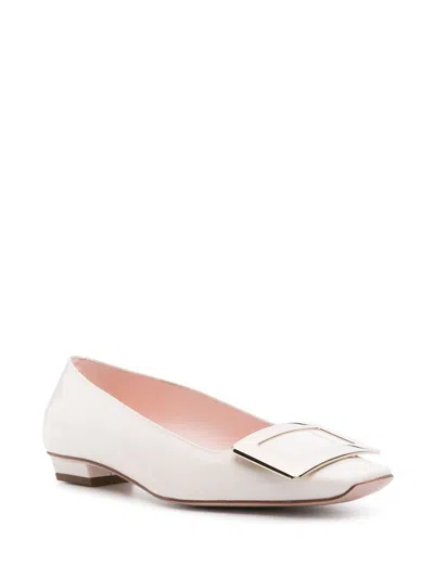 Roger Vivier Women Belle Vivier Leather Ballet Flats