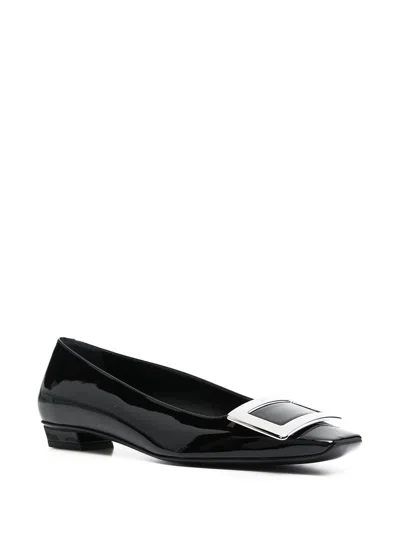 Roger Vivier Women Belle Vivier Patent Leather Ballets