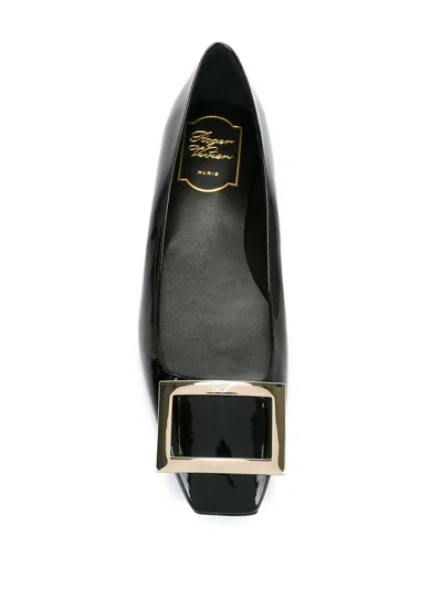 Roger Vivier Women Trompette Patent Leather Ballets