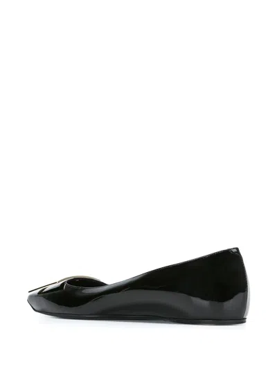 Roger Vivier Women Trompette Patent Leather Ballets
