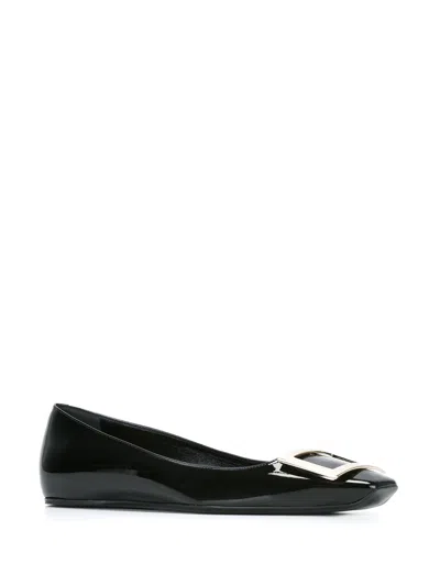 Roger Vivier Women Trompette Patent Leather Ballets
