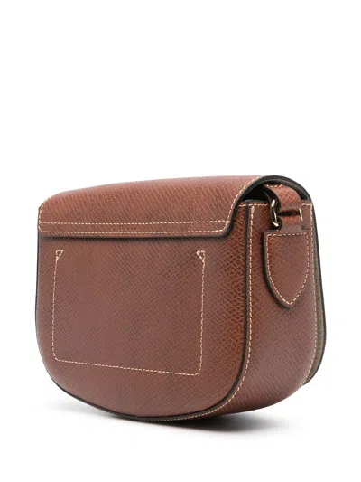Longchamp Epure Brown Leather Shoulder Bag