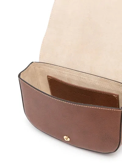 Longchamp Epure Brown Leather Shoulder Bag