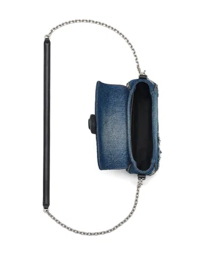Marc Jacobs The J Marc Bag In Distressed Denim