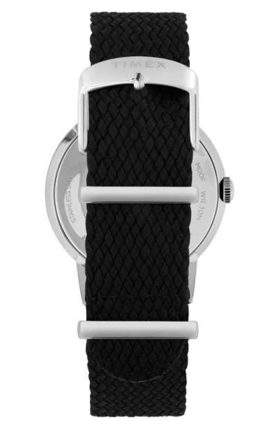 Timex ® X Todd Snyder Woven Strap Watch, 34mm