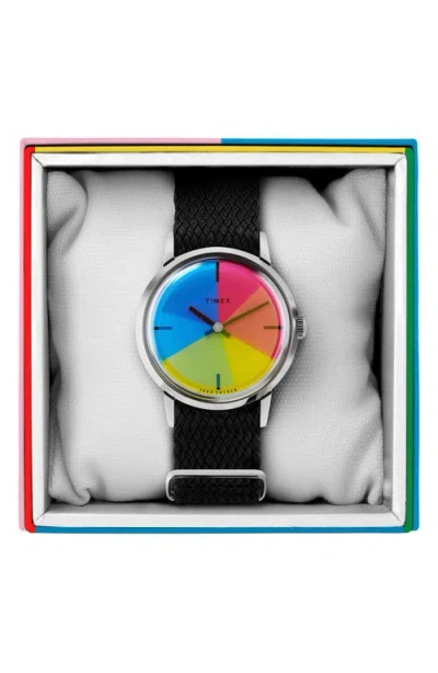 Timex ® X Todd Snyder Woven Strap Watch, 34mm