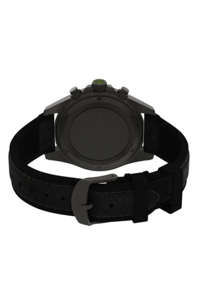 Timex Men's Field Post Expedition North Stainless Steel & Silicone Strap Chronograph Watch/43mm