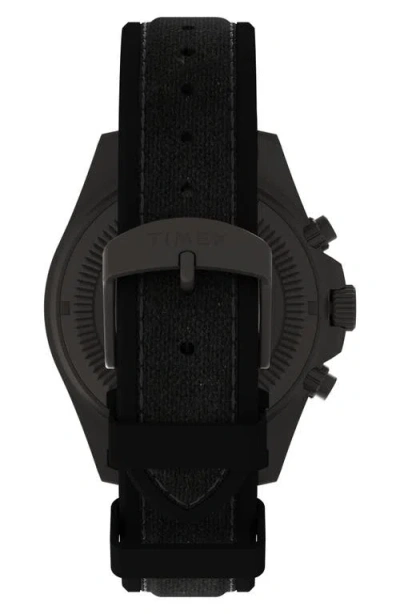 Timex Men's Field Post Expedition North Stainless Steel & Silicone Strap Chronograph Watch/43mm