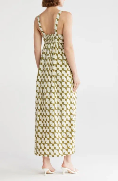 Melrose And Market Square Neck Maxi Dress