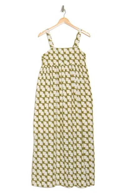 Melrose And Market Square Neck Maxi Dress