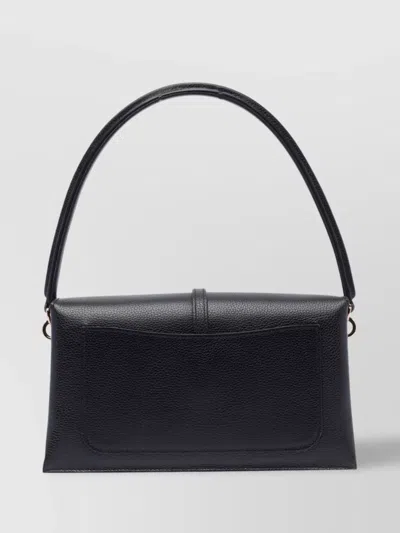 Tod's Textured Finish Shoulder Bag With External Pocket