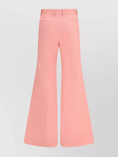 Chloé Trousers Flared Leg Belt Loops