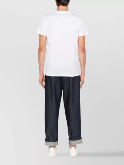 Moncler T-shirt With Double Logo Patches