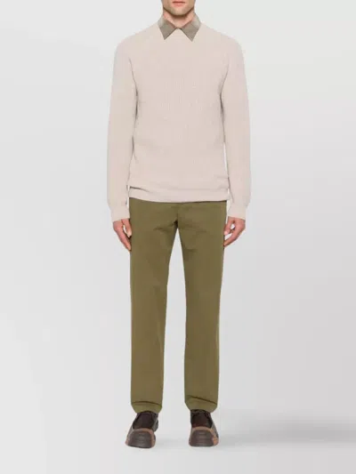 Apc Lawrence Chino With Belt Loops And Pockets In Brown