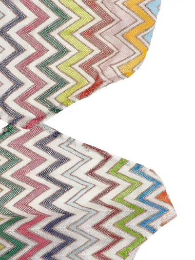 Missoni Zigzag Pattern One-piece Swimsuit