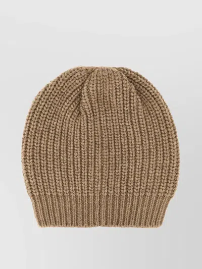 Brunello Cucinelli Soft Ribbed Knit Cap
