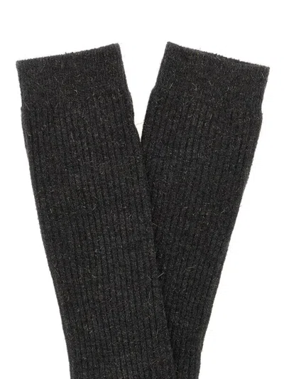 Brunello Cucinelli 'shimmering' Ribbed Knee-high Socks
