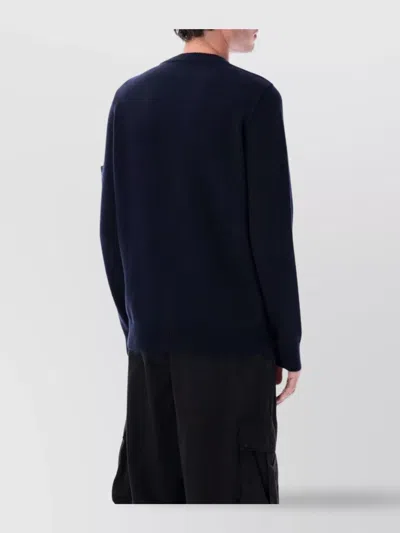 Stone Island Cotton Fleece Crew Neck Sweatshirt