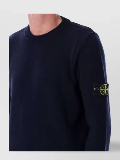 Stone Island Cotton Fleece Crew Neck Sweatshirt