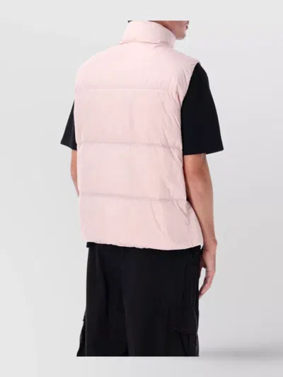 Stone Island Quilted High Collar Sleeveless Vest