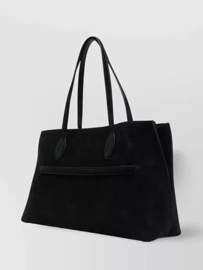 Totême Lounge Suede Leather Tote Bag