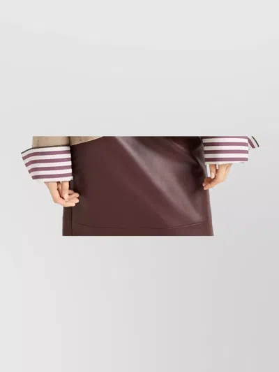 Brunello Cucinelli Light Brown Cashmere Turtle-neck Sweater In Neutral