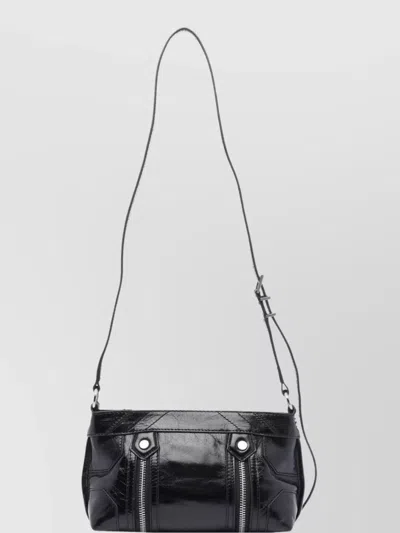 Zadig & Voltaire Vintage Crossbody Bag Textured Finish