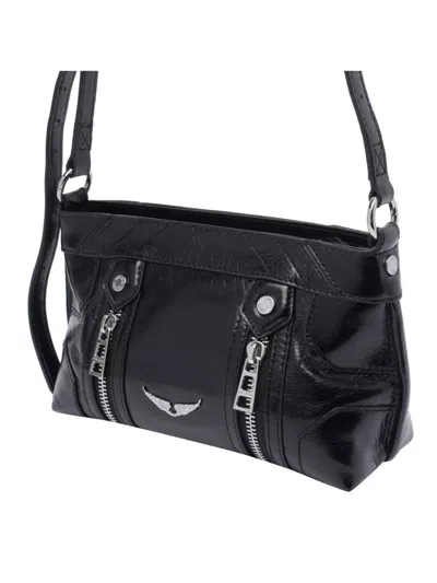 Zadig & Voltaire Vintage Crossbody Bag Textured Finish