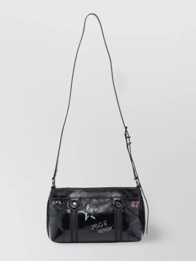 Zadig & Voltaire Punk Graphic Print Shoulder Bag
