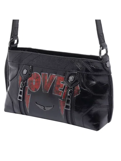 Zadig & Voltaire Punk Graphic Print Shoulder Bag